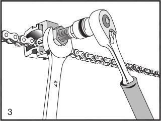 Nýtovačka motocyklových řetězů QS22248