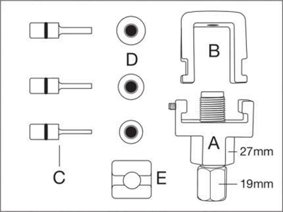 Nýtovačka motocyklových řetězů QS22248