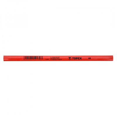 tužka stolařská 240mm HB červená Topex