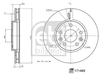 FEBI BILSTEIN 171469 EAN: 4054224714690.