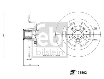 FEBI BILSTEIN 171502 EAN: 4054224715024.