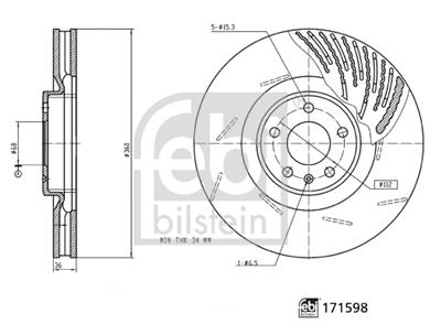 FEBI BILSTEIN 171598 EAN: 4054224715987.