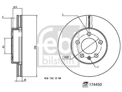 FEBI BILSTEIN 174450 EAN: 4054224744505.