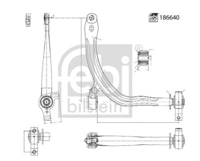 FEBI BILSTEIN 186640 EAN: 4054224866405.
