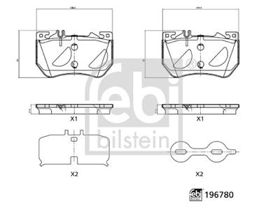 FEBI BILSTEIN 196780 Číslo výrobce: 26519.