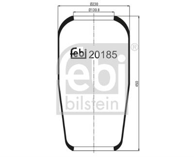 FEBI BILSTEIN 20185 EAN: 4027816201854.