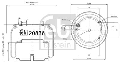 FEBI BILSTEIN 20836 EAN: 4027816208365.