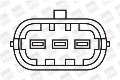 BERU ZS041 Číslo výrobce: 0 040 100 041. EAN: 4014427062844.