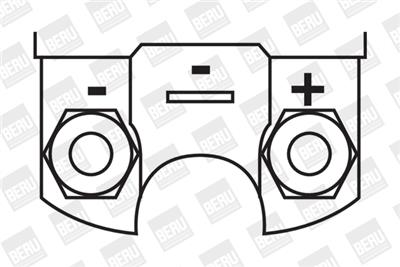 BERU ZS251 Číslo výrobce: 0 040 100 251. EAN: 4014427066163.