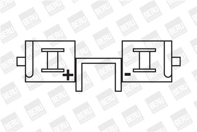 BERU ZS253 Číslo výrobce: 0 040 100 253. EAN: 4014427066187.