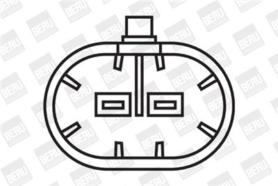 BERU ZS283 Číslo výrobce: 0 040 100 283. EAN: 4014427073529.