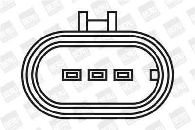 BERU ZS322 Číslo výrobce: 0 040 100 322. EAN: 4014427103530.