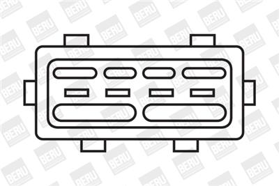 BERU ZS344 Číslo výrobce: 0 040 100 344. EAN: 4014427110699.