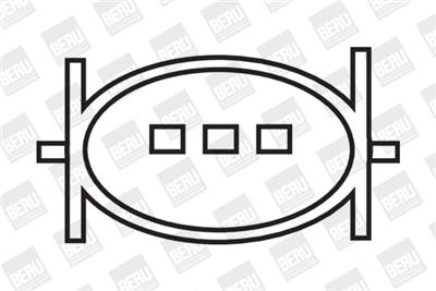 BERU ZS365 Číslo výrobce: 0 040 100 365. EAN: 4014427116745.