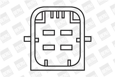 BERU ZS381 Číslo výrobce: 0 040 100 381. EAN: 4014427123743.