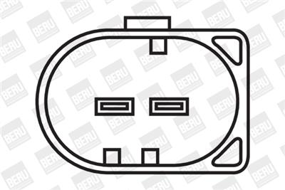 BERU ZS501 Číslo výrobce: 0 040 100 501. EAN: 4014427100331.