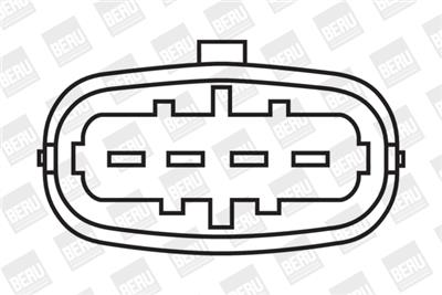 BERU ZSE055 Číslo výrobce: 0 040 102 055. EAN: 4014427117810.
