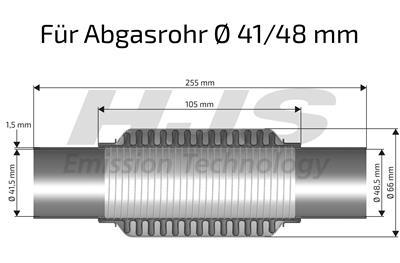 HJS 83 00 8421 EAN: 4012588641038.
