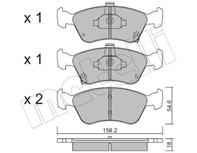 METELLI 22-0287-0 Číslo výrobce: 21975. EAN: 8032747619049.