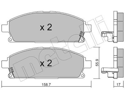 METELLI 22-0406-1 Číslo výrobce: 23420. EAN: 8032747028438.