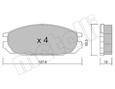 METELLI 22-0409-0 Číslo výrobce: 20098. EAN: 8032747621097.