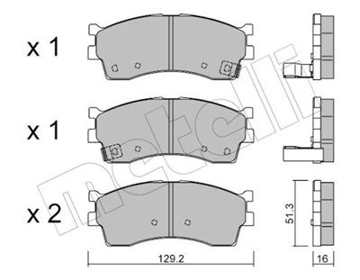 METELLI 22-0512-0 Číslo výrobce: 23873. EAN: 8032747622360.