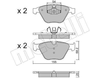 METELLI 22-0558-6 Číslo výrobce: 23313. EAN: 8032747028452.