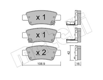 METELLI 22-0790-0 Číslo výrobce: 24635. EAN: 8032747626542.