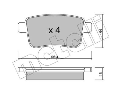 METELLI 22-0814-0 Číslo výrobce: 24692. EAN: 8032747626832.