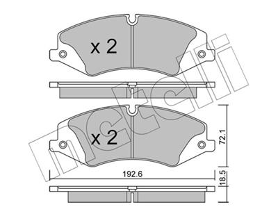 METELLI 22-0836-0 Číslo výrobce: 25021. EAN: 8032747056424.