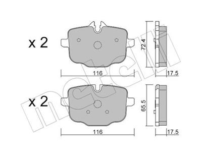 METELLI 22-0921-0 Číslo výrobce: 24703. EAN: 8032747080078.