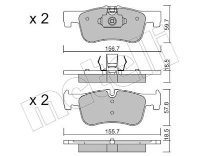 METELLI 22-0959-0 Číslo výrobce: 25014. EAN: 8032747137451.