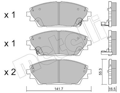 METELLI 22-0992-0 Číslo výrobce: 25875. EAN: 8032747139578.