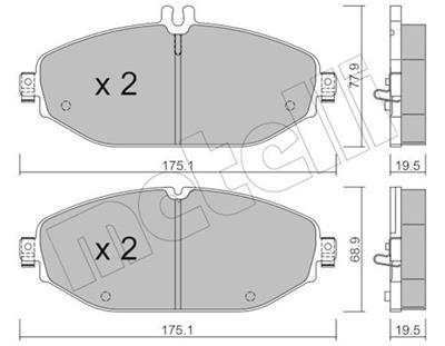 METELLI 22-1132-0 Číslo výrobce: 22076. EAN: 8032747250518.