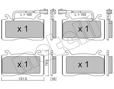 METELLI 22-1141-0 Číslo výrobce: 22507. EAN: 8032747269206.