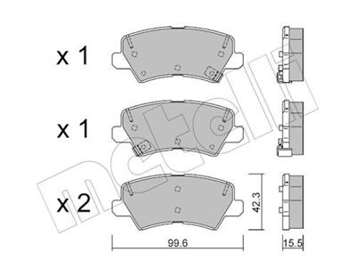 METELLI 22-1166-0 Číslo výrobce: 22901. EAN: 8032747341933.