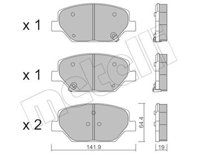 METELLI 22-1178-0 Číslo výrobce: 22138. EAN: 8032747334270.