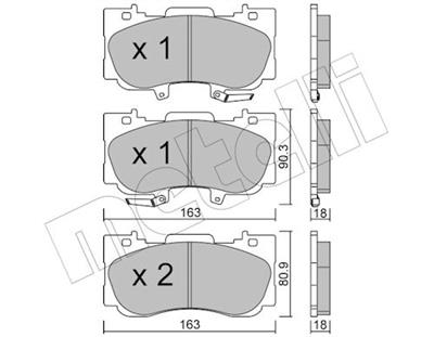 METELLI 22-1183-0 Číslo výrobce: 22353. EAN: 8032747313381.