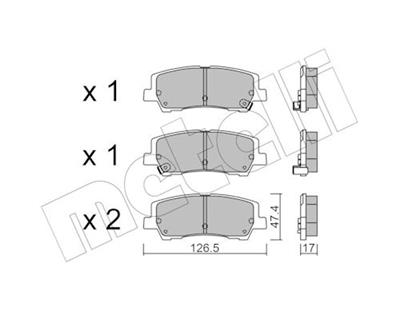 METELLI 22-1184-0 Číslo výrobce: 22110. EAN: 8032747313428.