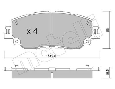 METELLI 22-1227-0 Číslo výrobce: 21389. EAN: 8032747335284.