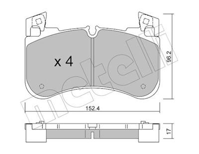 METELLI 22-1251-0 Číslo výrobce: 20581. EAN: 8032747349779.