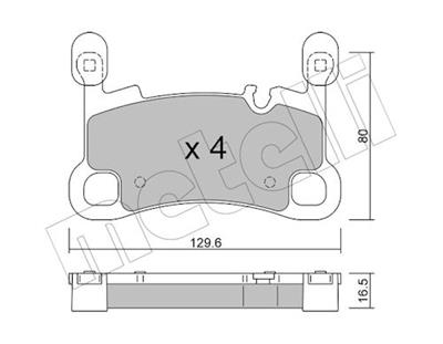 METELLI 22-1260-0 Číslo výrobce: 22468. EAN: 8032747121269.