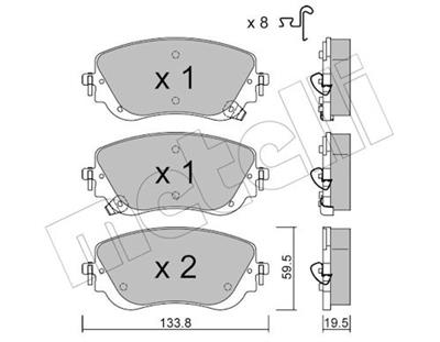 METELLI 22-1325-0 Číslo výrobce: 26451. EAN: 8032747126844.