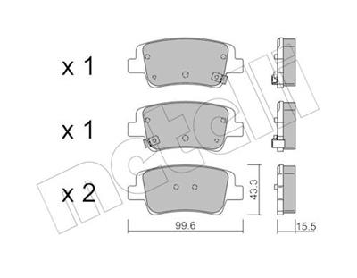 METELLI 22-1371-0 Číslo výrobce: 26642. EAN: 8032747484845.