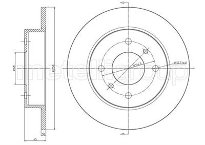 METELLI 23-0633 EAN: 8032747205358.