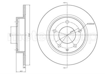 METELLI 23-0786 EAN: 8032747206881.