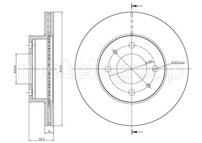METELLI 23-0955 EAN: 8032747029015.