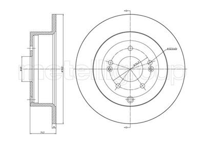 METELLI 23-1143C EAN: 8032747118597.
