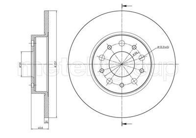 METELLI 23-1486C EAN: 8032747228531.