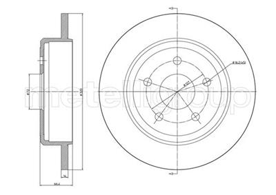 METELLI 23-1546C EAN: 8032747118580.